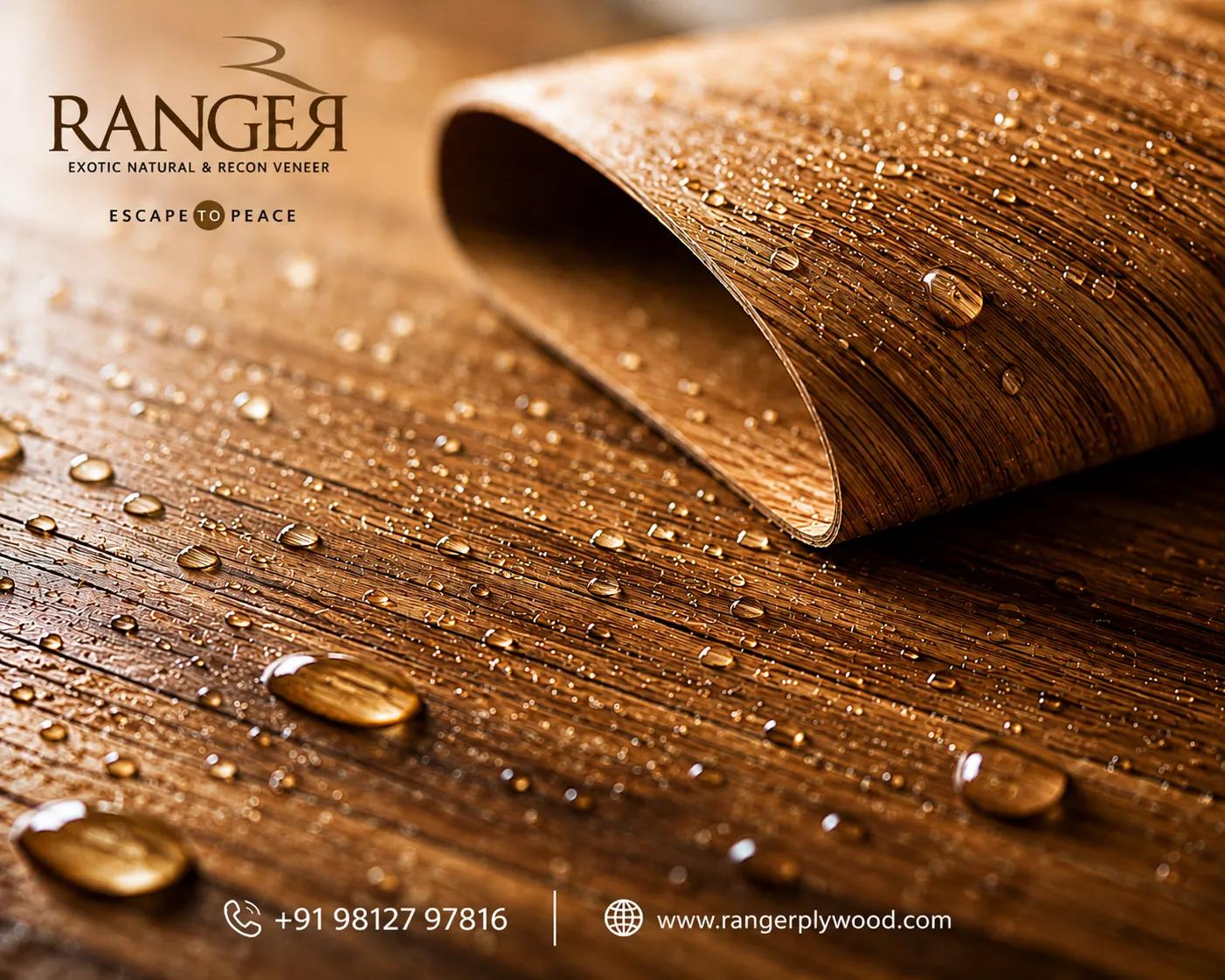 Wood veneers sheet